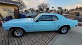 1st gen light blue 1969 Ford Mustang V8 automatic For Sale