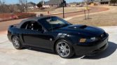 4th gen black 2004 Ford Mustang GT convertible For Sale