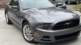 5th gen gray 2013 Ford Mustang V6 Premium convertible For Sale