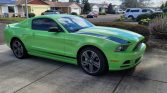 5th gen green 2013 Ford Mustang Premium V6 manual For Sale