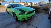 5th gen green 2013 Ford Mustang Premium V6 manual For Sale