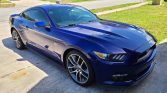 6th gen Deep Impact Blue Metallic 2016 Ford Mustang GT Premium For Sale
