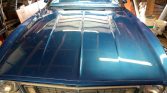 1st gen blue 1973 Ford Mustang convertible For Sale