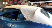 1st gen blue 1973 Ford Mustang convertible For Sale