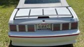 3rd gen white 1987 Ford Mustang convertible manual For Sale