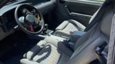 3rd gen white 1987 Ford Mustang convertible manual For Sale