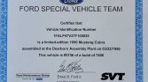 4th gen 1996 Ford Mustang Mystic Cobra manual For Sale