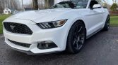 6th gen white 2015 Ford Mustang EcoBoost 6spd manual For Sale