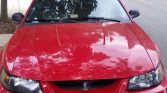 4th gen red 1999 Ford Mustang Cobra SVT convertible For Sale