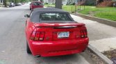 4th gen red 1999 Ford Mustang Cobra SVT convertible For Sale