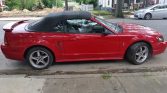 4th gen red 1999 Ford Mustang Cobra SVT convertible For Sale