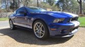 5th gen Deep Impact Blue 2013 Ford Mustang Shelby GT500 For Sale