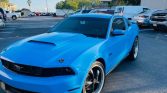 5th gen blue 2011 Ford Mustang GT manual coupe For Sale