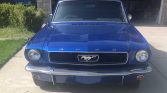 1st gen blue 1966 Ford Mustang automatic coupe For Sale