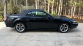4th gen black 2002 Ford Mustang GT convertible For Sale