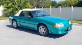 3rd gen Bright Calypso Green 1992 Ford Mustang GT For Sale