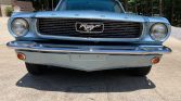 1st gen light blue 1966 Ford Mustang coupe automatic For Sale