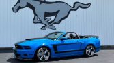 5th gen blue 2011 Ford Mustang V6 Deluxe convertible For Sale