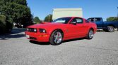 5th gen red 2007 Ford Mustang GT manual coupe For Sale