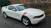 5th gen white 2011 Ford Mustang GT V8 coupe For Sale