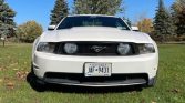5th gen white 2011 Ford Mustang GT Premium coupe For Sale
