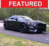 6th gen black 2018 Ford Mustang Shelby coupe For Sale