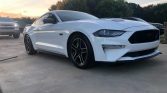 6th gen white 2019 Ford Mustang GT coupe For Sale