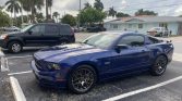 5th gen blue 2013 Ford Mustang GT coupe For Sale