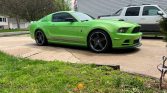 5th gen green 2014 Ford Mustang Roush V6 coupe For Sale
