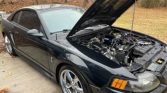 4th gen black 2001 Ford Mustang Cobra coupe For Sale