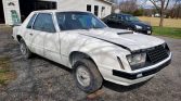 3rd gen white 1980 Ford Mustang automatic For Sale