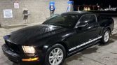 5th gen black 2008 Ford Mustang coupe automatic For Sale