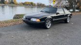 3rd generation black 1990 Ford Mustang 5.0 V8 For Sale