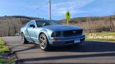 5th gen Windveil Blue 2007 Ford Mustang Deluxe coupe For Sale
