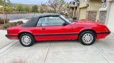 3rd gen 1986 Ford Mustang Foxbody convertible manual For Sale