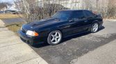 3rd gen black 1992 Ford Mustang 5spd manual For Sale