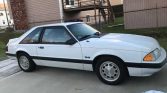 3rd gen white 1990 Ford Mustang LX rust free For Sale