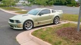 5th gen Legend Lime Metallic 2005 Ford Mustang Saleen For Sale
