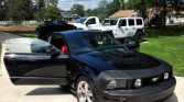 5th gen black 2007 Ford Mustang GT Premium coupe V8 For Sale