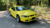 4th gen yellow 2001 Ford Mustang Cobra coupe For Sale
