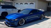 6th gen blue 2017 Ford Mustang GT 6spd manual coupe For Sale