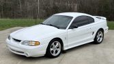 4th gen white 1998 Ford Mustang SVT Cobra coupe For Sale