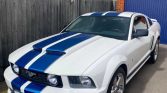 5th gen white 2007 Ford Mustang GT CS coupe For Sale