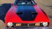 1st gen red 1973 Ford Mustang convertible For Sale