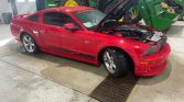 5th generation red 2005 Ford Mustang GT coupe For Sale