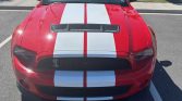 5th gen red 2011 Ford Mustang Shelby GT500 manual For Sale