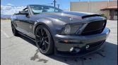 5th gen dark grey 2008 Ford Mustang Shelby GT500 For Sale