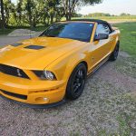 5th gen yellow 2008 Ford Mustang Shelby GT500 convertible For Sale