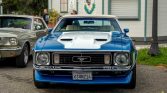 1st gen light blue 1973 Ford Mustang convertible For Sale