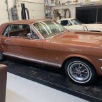 1st gen light brown 1966 Ford Mustang GT automatic For Sale